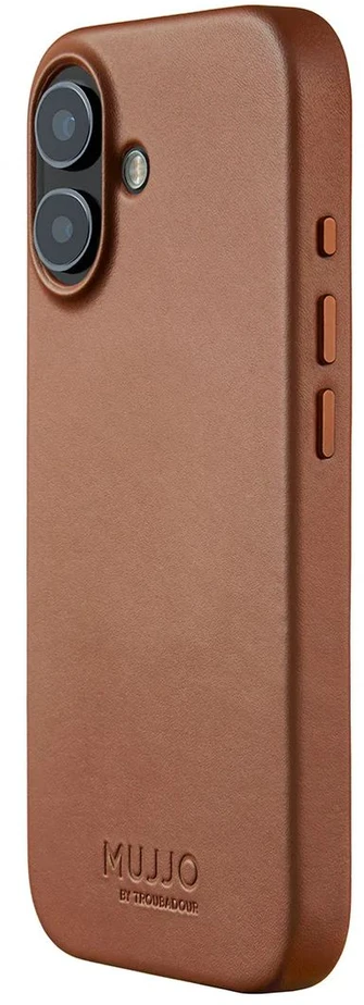 Mujjo Full Odinis dėklas MagSafe Case for iPhone 17 Brown
