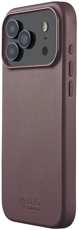 Mujjo MUJJO-CL-063-BR mobiliojo telefono dėklas 17,5 cm (6,9") Raudona