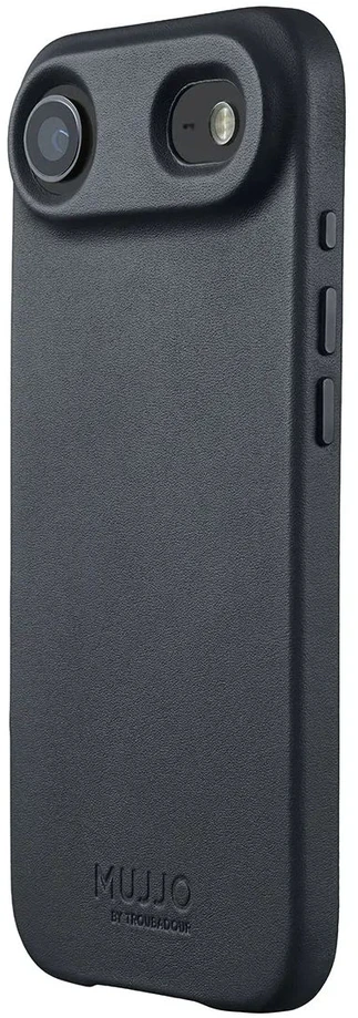 Carruzzo Mujjo Odinis dėklas - etui skórzane do iPhone Air kompatybilne su MagSafe (basalt)