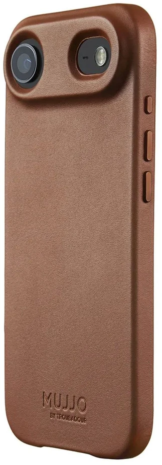 Mujjo Full Odinis dėklas for iPhone 17 Air - Tan