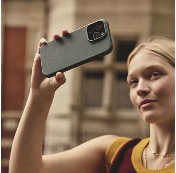Mujjo Odinis dėklas for iPhone 16 Pro Max - Livid Žalias