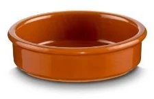 Multi Dubuo Terracotta Regas Ø115x30 mm kaimiškas raudonas/rudas, 24 vnt./dėžėje