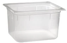 aps Maitinimo konteineris 1/1 GN 26 l 53x32,5x20 cm polipropilenas permatomas, 1 vnt.