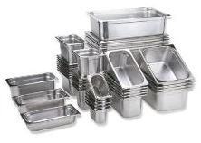 Multi Maitinimo konteineris GN 1/4 4 l 26,4x16,26x15 cm nerūdijantis plienas – 6 vnt./pakuotėje