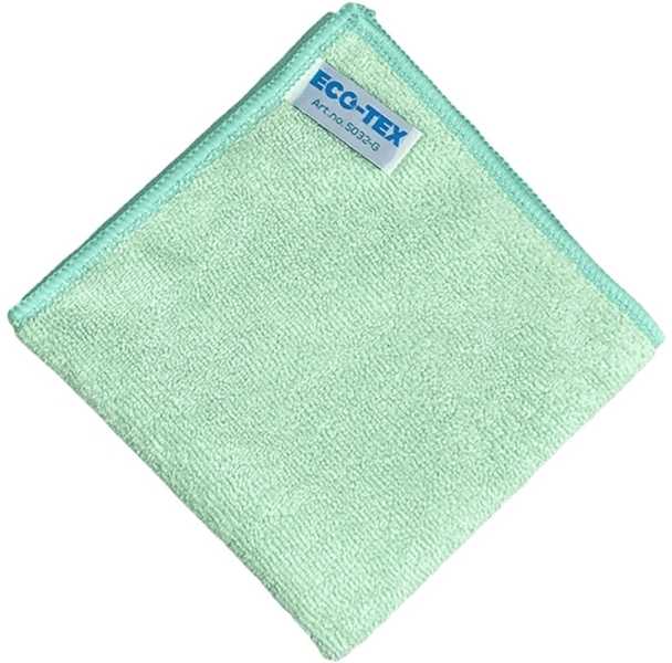 Nordisk Microfiber Neutral Økotex mikropluošto šluostė 32x32 cm žalia, 20 pak. x 10 vnt./kartonas