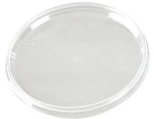 Multi Permatomi dangteliai Ø122 mm plastikiniams puodeliams, 200 vnt.