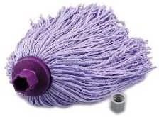 „Multi Mop“ siūlų/apvali šluostė mini „Mery Micro“ 200 g mikropluošto su šešiakampiais siūlais violetinė drėgna, 1 vnt.