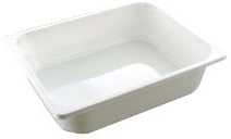 Abena Padėklas 1/2 GN C2325-1B 1 skyriaus 5100 ml L325xW265xH80 mm CPET baltas, 80 vnt./kartono