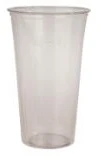 Multi Plastikinis puodelis 50 cl Ø95x156 mm Lux PS permatomas 65 vnt./pak