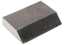 Multi Šlifavimo kempinė Flexiclean 90x125x25 mm, grūdėtumas 180, pilku profiliu, 10 pakelių x 10 vnt./kartone