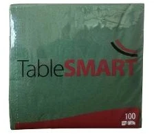 MULTI TableSMART napkins 40x40 cm 3-ply dark žalias, 12 packs x 100