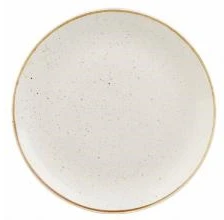 Multi Talens Coupe Stonecast lėkštė Ø26 cm porcelianas vanilė 12 vnt./dėžutėje