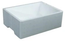 Multi Termo dėžė 11 l 1/2 GN 40x30x14 cm EPS balta dangtis 9298, 16 vnt./pak (maišas)