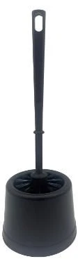 Multi Tualeto šepetys Basic 38 cm plastikinis apvalus juodas (1 vnt.)