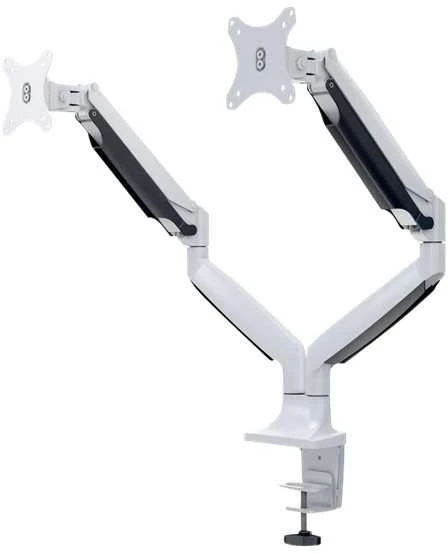 Laikiklis Multibrackets MB DESKMOUNT GAS SPRING DUAL Baltas MAX 9KG