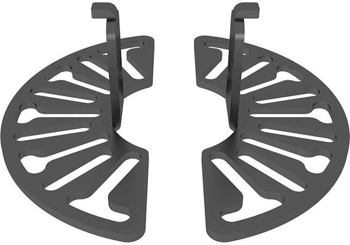 Multibrackets M Pro serija – universalus kupolinės kameros laikiklis, Kameros laikiklis, Juoda, Plienas, 10 kg, 1 vnt., 135 mm
