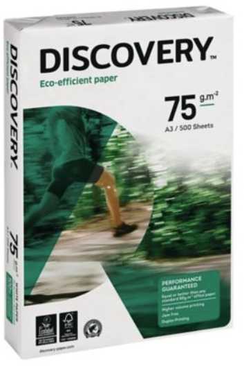 Kvapusis popierius A3 75g Discovery eco op500ark IGEPA 834217B75