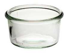 Multiline Weck patento stiklainis 370 ml Ø10,8x6,9 cm be dangtelio stiklas vnt.