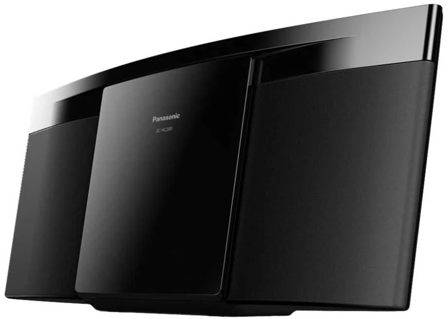 Muzikinis centras Panasonic | Microsystem | SC-HC200EG-K | Bluetooth | CD grotuvas | FM radio