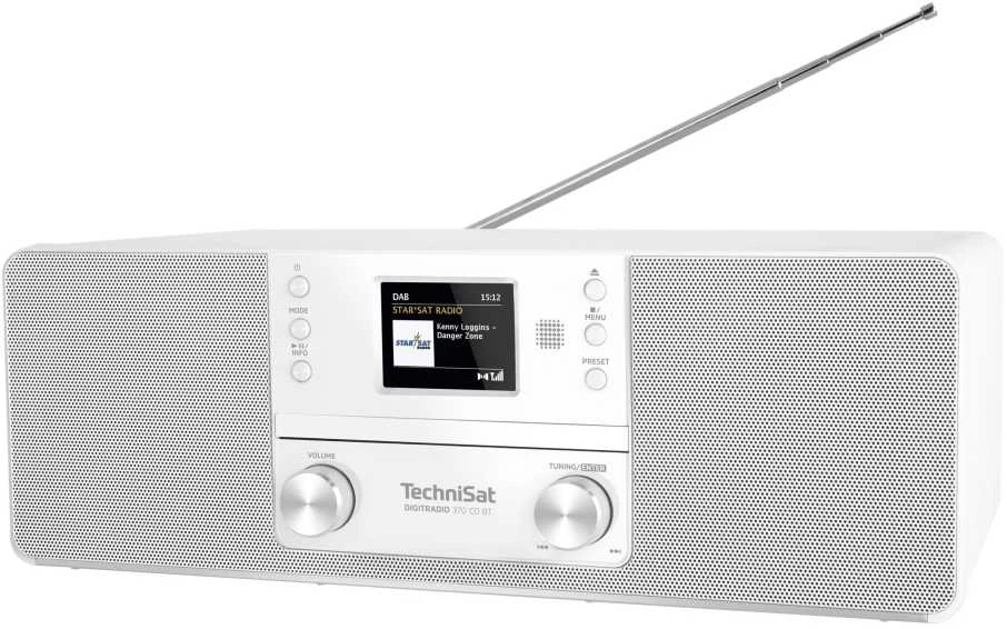 Technisat DigitRadio 370 CD BT baltas