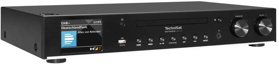 Technisat DigitRadio 143 CD (V3) juodas