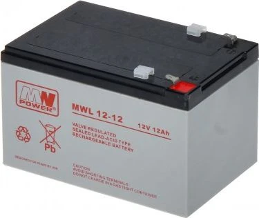 Mw Power AKUMULIATORIUS 12V/12AH-MWL