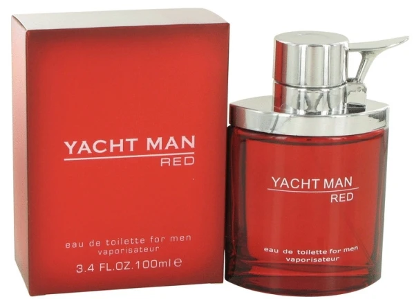 Myrurgia Yacht Man Raudona EDT tualetinis vanduo vyrams, 100 ml