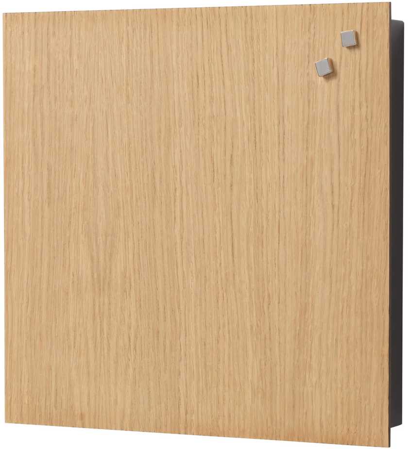 NAGA Skrzynka na klucze su magnetycznymi drzwiami su forniru dębowego 30x5x30mm (1szt)