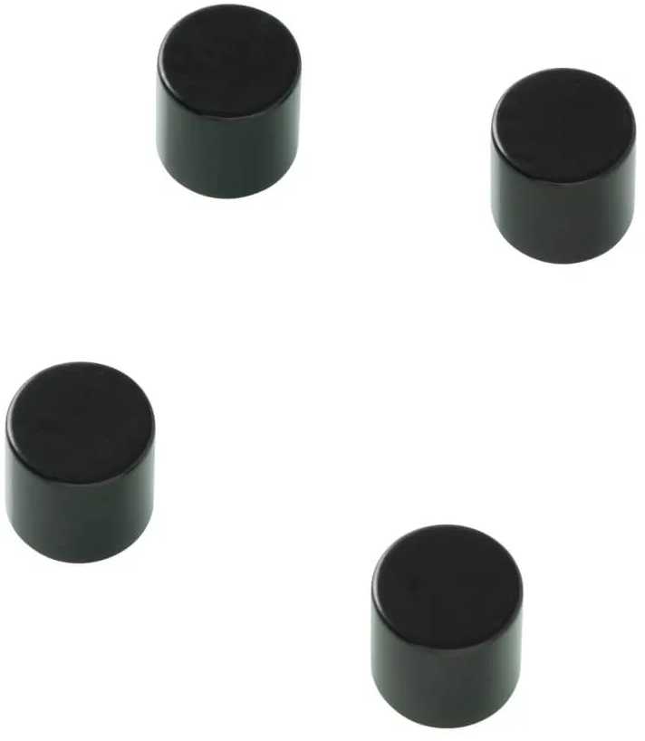 NAGA Magnet cylinder sort 4stk på kort