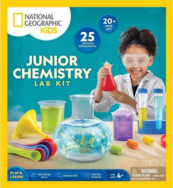 NATIONAL GEOGRAPHIC labaratorijos rinkinys Junior Chemistry, RTJRCHEMT