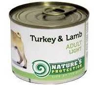 Natures Protection Lovely Hunter NP Dog Adult Light kalakutiena&ėriena 200g konservuotas pašaras šunims