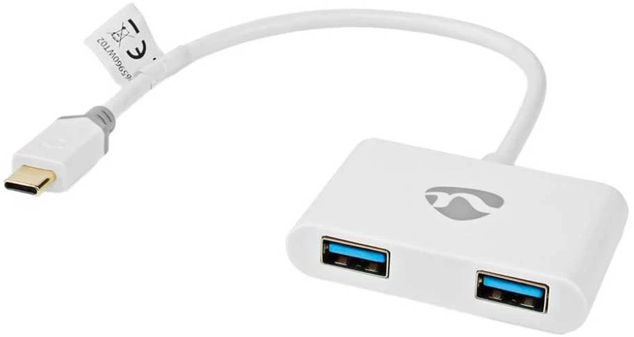 Nedis USB-C adapteris su dviem USB prievadais