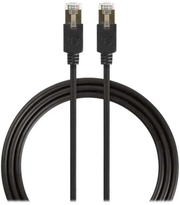 Nedis Cat 6 kabelis | RJ45 jungtis | RJ45 jungtis | F/UTP | 1,00 m | apvalus | LSZH / PVC | Antracitas | Pakuotė su peržiūros langeliu