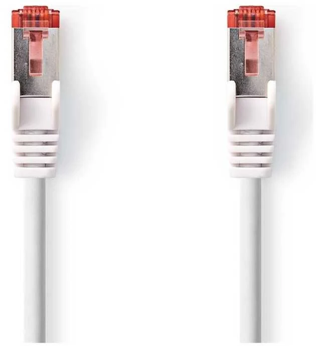 Nedis Cat 6 Kabelis | RJ45 Stecker | RJ45 Stecker | S/FTP | 5.0 m | rund | PVC | Grau | Aufhänger