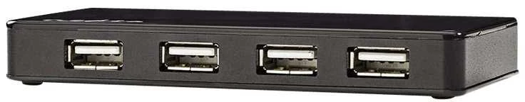 Nedis Šakotuvas USB 2.0 7 prievadų su maitinimo šaltiniu
