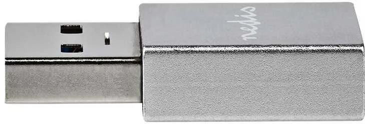 Nedis USB adapteris su metaliniu korpusu