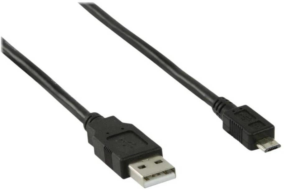 „Nedis“ USB kabelis USB-A - micro-B, 3 m, juodas (CCGB60500BK30)