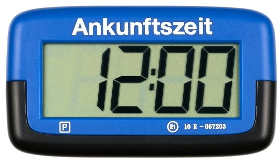 Need It „Needit Park Micro“, Elektroninis, Juoda, Mėlyna, Stiklas, CR-2032, 3 V, -20 - 75 °C