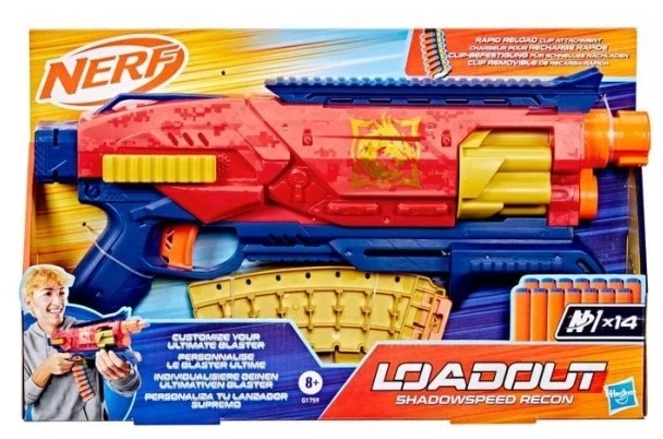 Žaislinis šautuvas Nerf Loadout Blaster Shadowspeed Recon