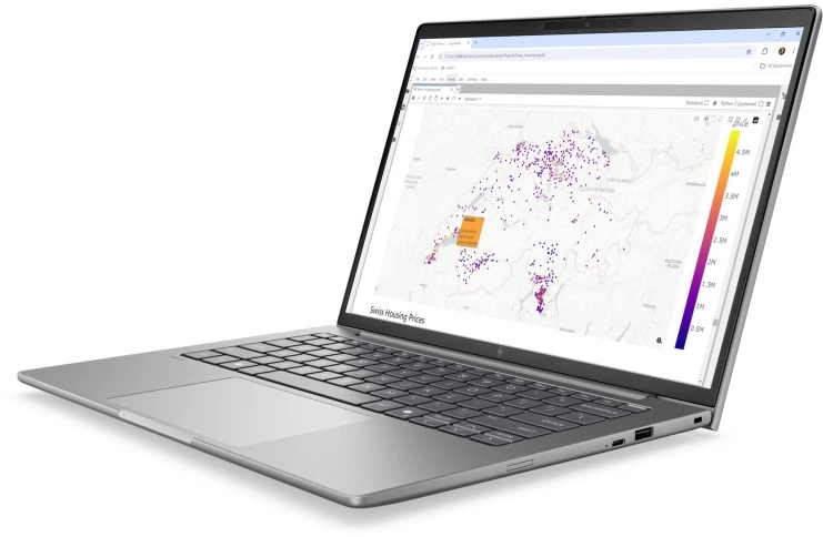 Nešiojamas kompiuteris HP ZBook 8 G2i, Intel Core Ultra X7, 35.6 cm (14"), 1920 x 1200 pikselių, 32 GB, 512 GB, Windows 11 Pro