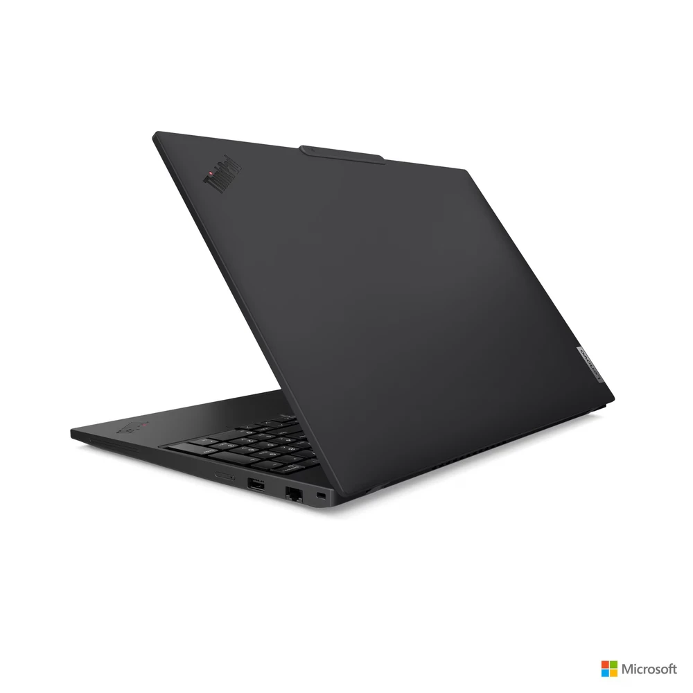Nešiojamas kompiuteris Lenovo ThinkPad T16 Gen 3 | Intel Core Ultra 7 155U, 16" WUXGA, 32 GB RAM, 512 GB SSD, Windows 11 Pro | Juodas