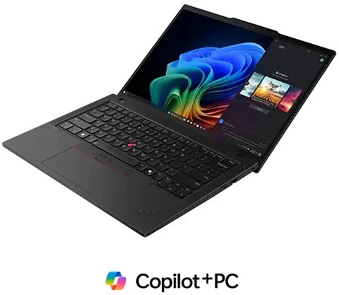 Nešiojamas kompiuteris Lenovo ThinkPad T14 Gen 6 (Intel) Copilot+ asmeninis kompiuteris, Intel Core Ultra 5, 35,6 cm (14"), 1920 x 1200 pikselių, 16 GB, 512 GB, Windows 11 Pro