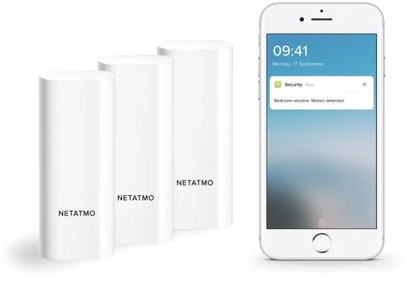 Netatmo DTG-EC, belaidis, radijo dažnių belaidis, baltas, durų / langų, „Android“, „iOS“, AAA