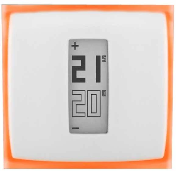 Netatmo NTH01 - Oranžinis,Baltas - LCD - AAA - 1 year(s) - 0 - 50 °C - 0.5 °C