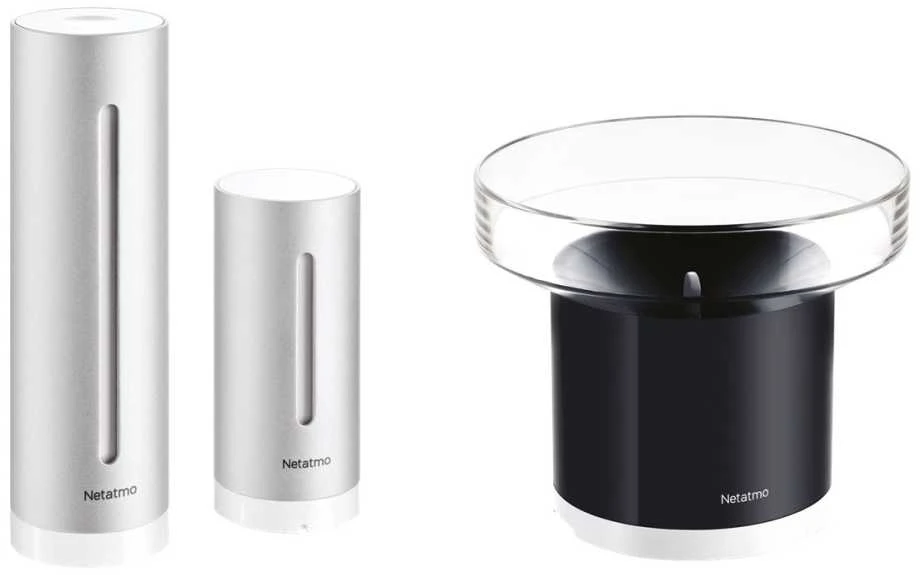 Netatmo Rinkinys orų stotis + lietaus matuoklis