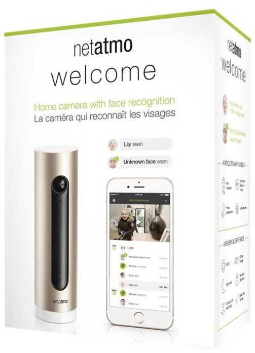 Netatmo Welcome išmanioji vidaus apsaugos kamera