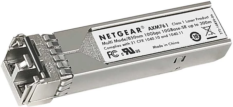 Šakotuvas NETGEAR ProSafe 10GBASE-SR SFP+ – 10 vienetų AXM761 modulių – masinis
