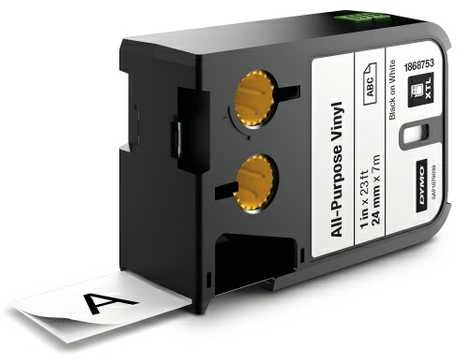 DYMO 1868753 etikečių juostelė Juoda ant baltos