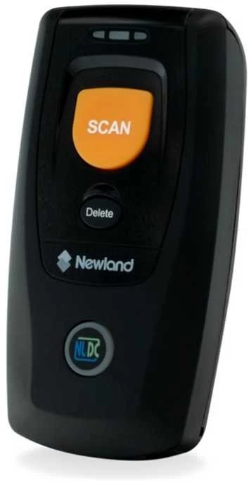 Newland BS80 Piranha II skaitytuvas su ryškiu oranžiniu mygtuku