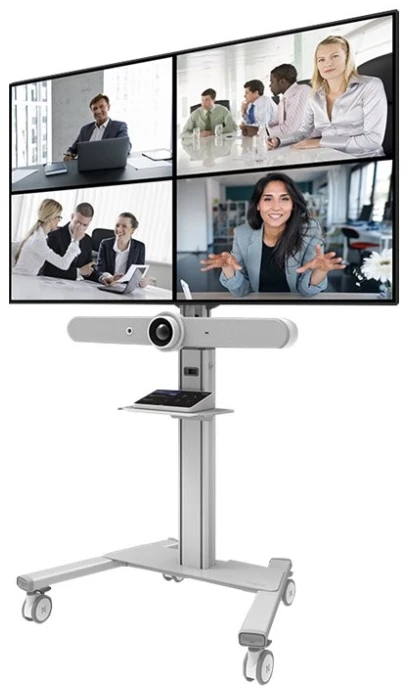 Laikiklis NEOMOUNTS BY NEWSTAR SELECT VIDEO KIT CAM- &AV SHELF (INCL. LOGITECH RALLY BAR (MINI) ADAPTER FOR FL50S-825WH1